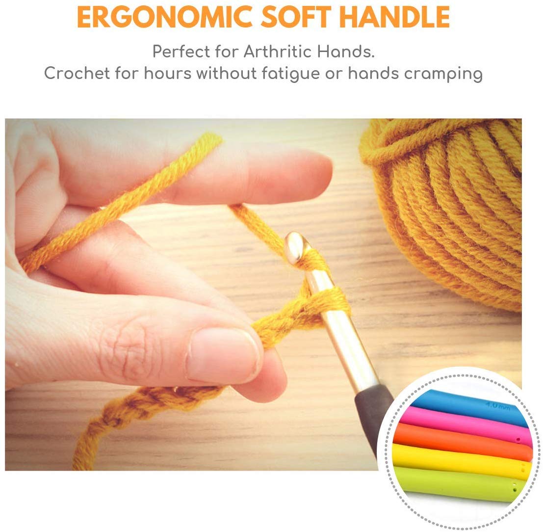 Crochet Spot » Blog Archive » Haven for Hands Crochet Hook Set, Boye Ergonomic  Crochet Hooks