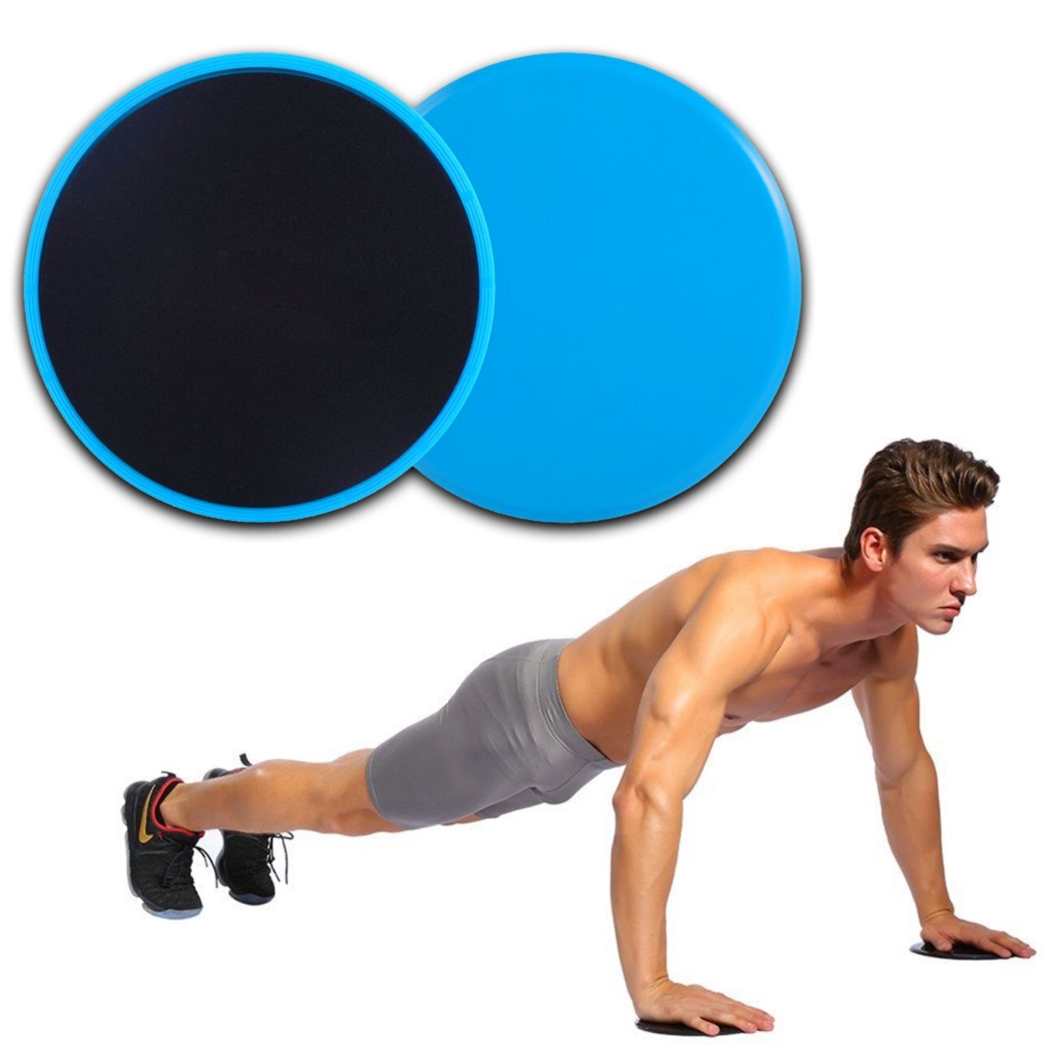 Exercise Core Sliders, Gliding Discs is Designed with Floating